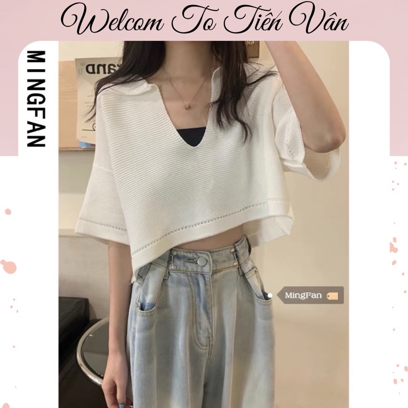 💋GIÁ SỈ💋 áo kiểu , áo len crt không bai không xù kết hợp chân váy quần sooc diện thì quá xinh