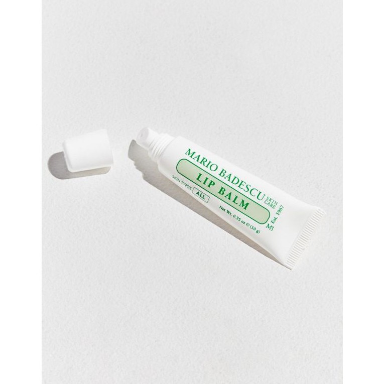 Mario Badescu - Set Son Dưỡng 3 Cây Dạng Tuýp Lip Balm Tube Trio