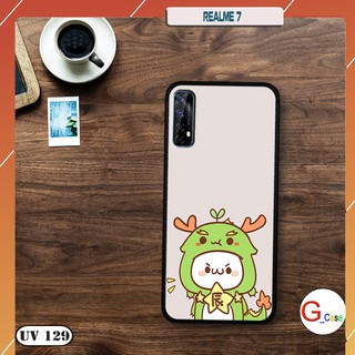 Ốp lưng Realme 7 - Lưng nhám chống trầy