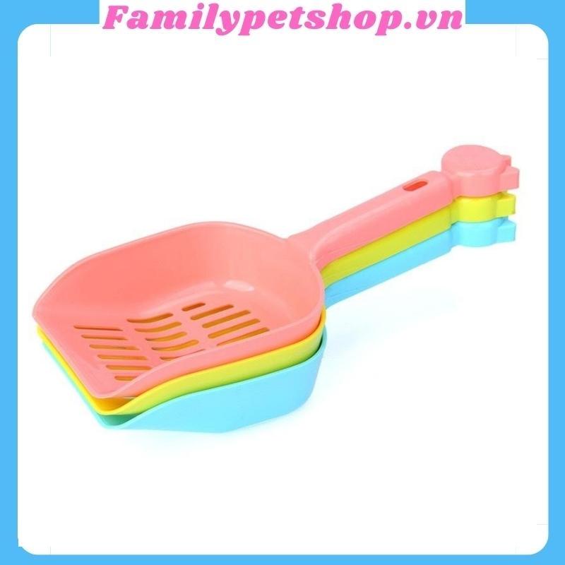 Xẻng xúc cát vệ sinh cho mèo-xẻng hót cát dọn vệ sinh phân cho mèo-familypetshop.vn