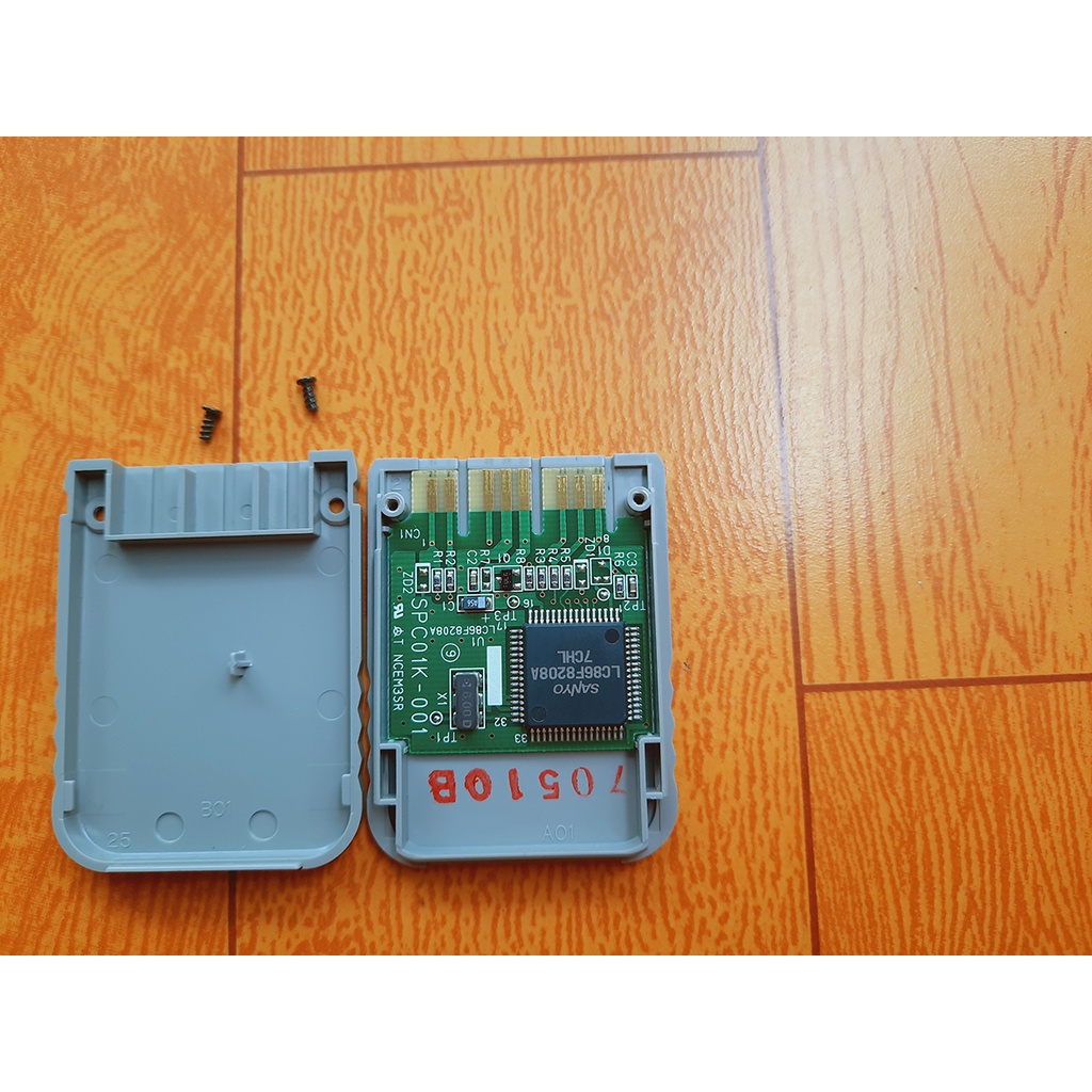 Thẻ nhớ Memory Card PS1 zin có sẵn tệp lưu Yugioh siêu cấp