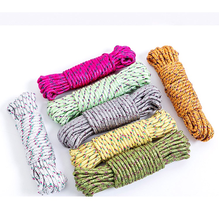 10m dây dù paracord đa năng để dựng lều, mắc võng, căng bạt, căng dây phơi quần áo, đan đồ dùng, trang trí - Homewares