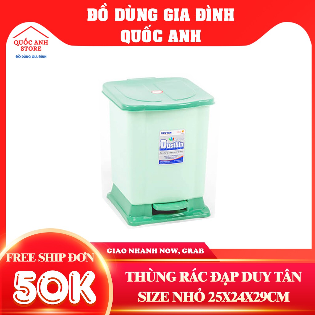 Thùng Rác Đạp Chân Duy Tân Size Nhỏ Nhiều Màu