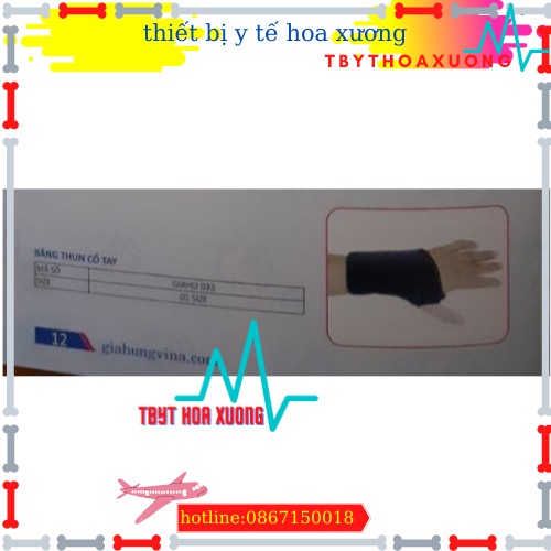 Băng thun cổ tay giahu-thietbiytehoaxuong