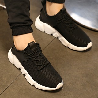 Giày sneaker thời trang nam cao cấp MS5 đen trắng