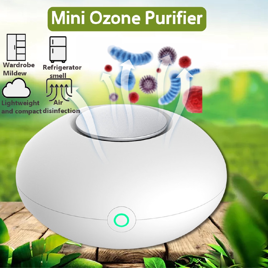 Máy Lọc Không Khí Khử Mùi Mini Sạc USB Cho Tủ Lạnh