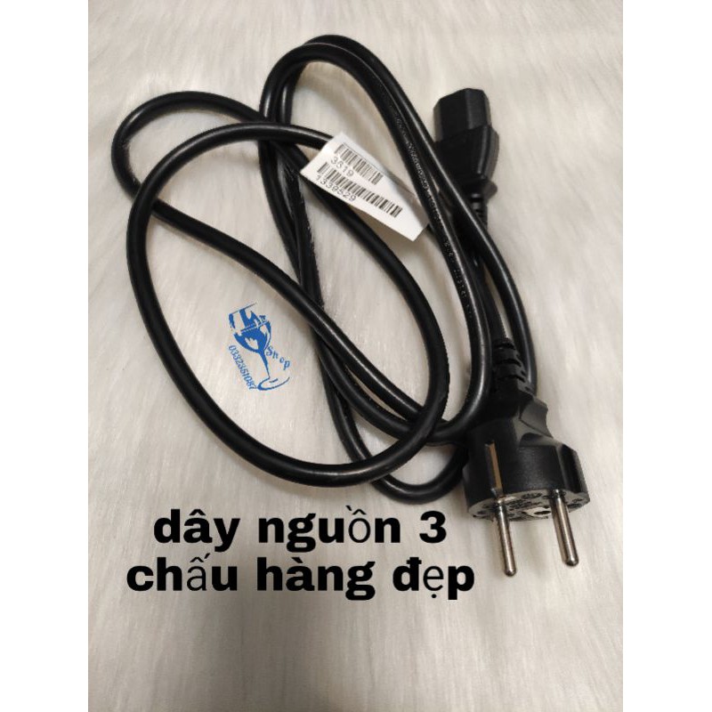 dây nguồn xịn cho nồi cơm, máy in, ti vi,.... lõi dây đủ 1,0mm dài 1m8