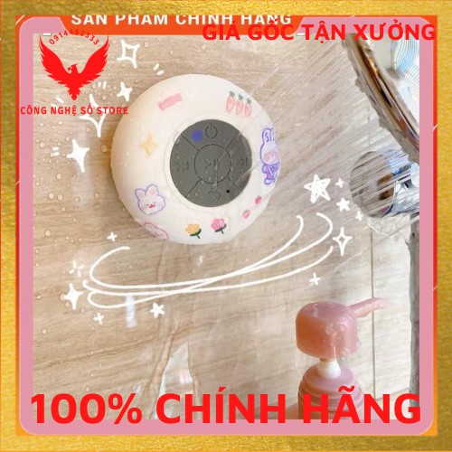 Loa bluetooth không dây, loa nhà tắm, loa chống thấm nước, nhỏ gọn, tiện lợi