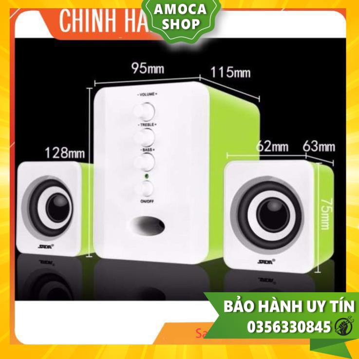 Loa Bãi Nhật, Bộ Loa Máy Tính Usb Sada D202 2020 giá Rẻ Âm Thanh Sống Động