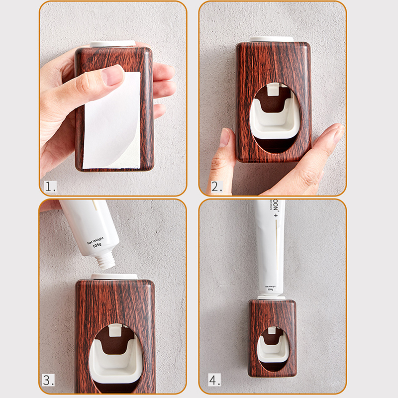 Giá Đỡ Lấy Kem Đánh Răng Tiện Dụng Sáng Tạo