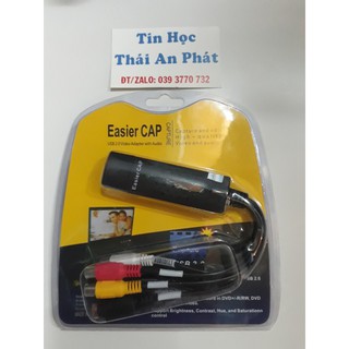 Cáp tín hiệu Easier CAP CAPTURE:USB ra 3AV audio(R),audio(L)+CVBS + S-Video.Model:DC60-008,hàng chất lượng.