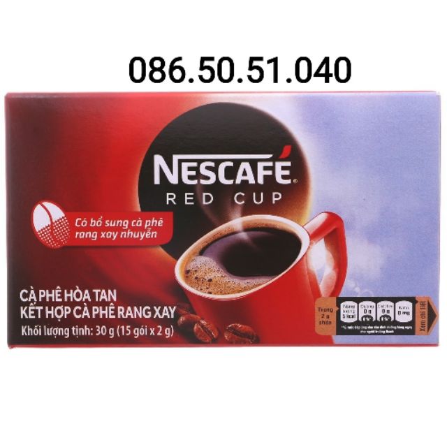 Cà phê Nestlé Red Cup Hộp 30G