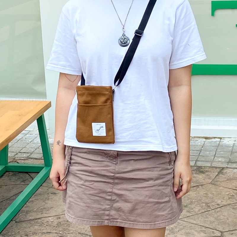 TÚI VẢI ĐEO CHÉO MINI CANVAS SPOOON MINI CROSS BAG