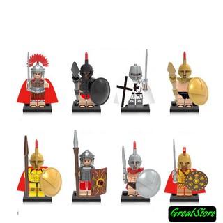 ( Hàng Sẵn Sàng ) MINIFIGURES XẾP HÌNH LÍNH TRUNG CỔ, LA MÃ, THẬP TỰ CHINH