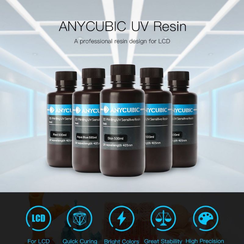 dung dịch nhựa uv resin anycubic