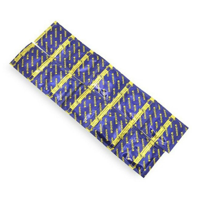 Bao Cao Su siêu mỏng  Okamoto Crown Kích Cở Nhỏ Hộp 10 Cái