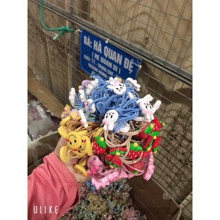 Chun buộc tóc đáng yêu