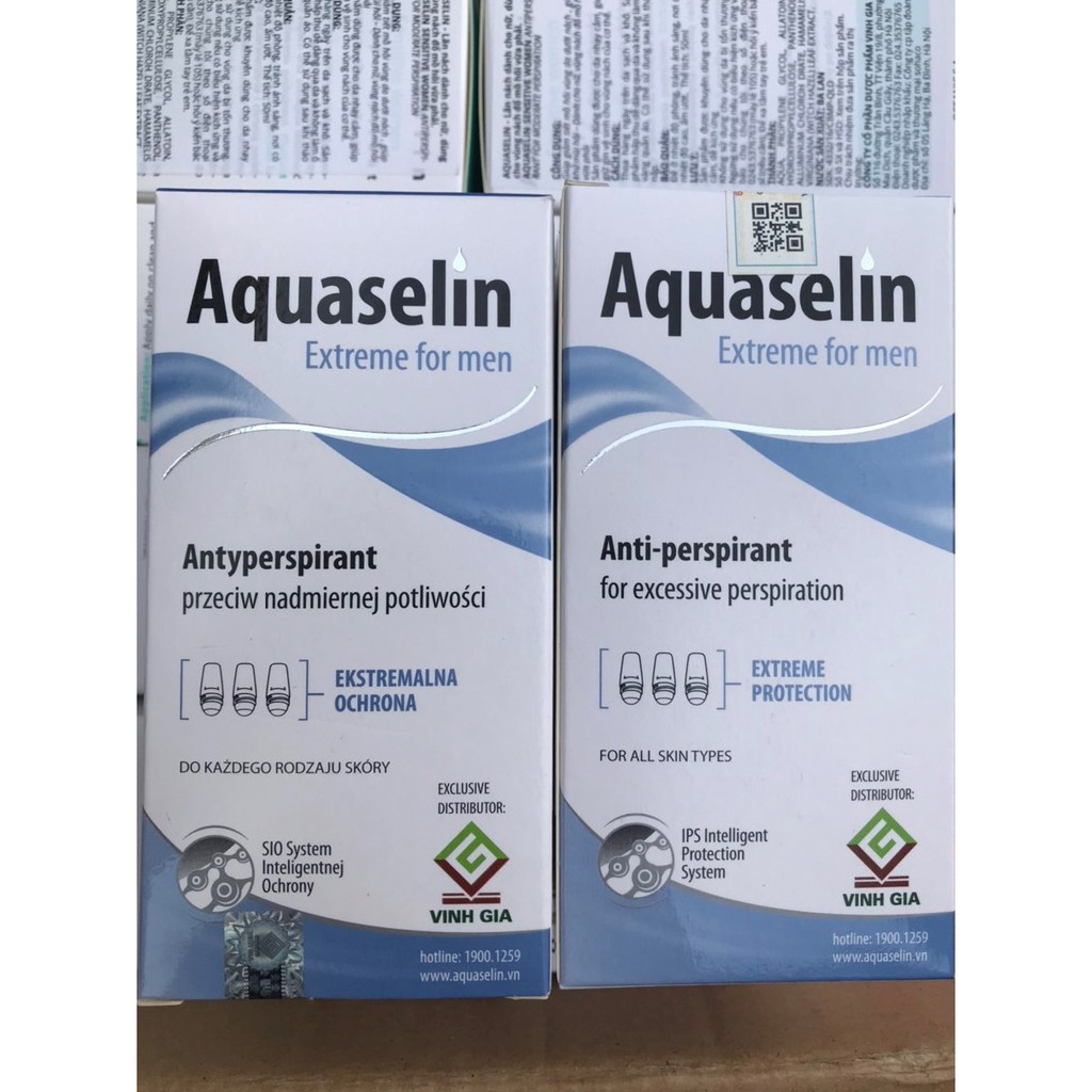 AQUASELIN NAM - MUA 2 50ML TẶNG 1 CHAI 20ML Lăn nách, khử mùi đến từ BA LAN (50ml)