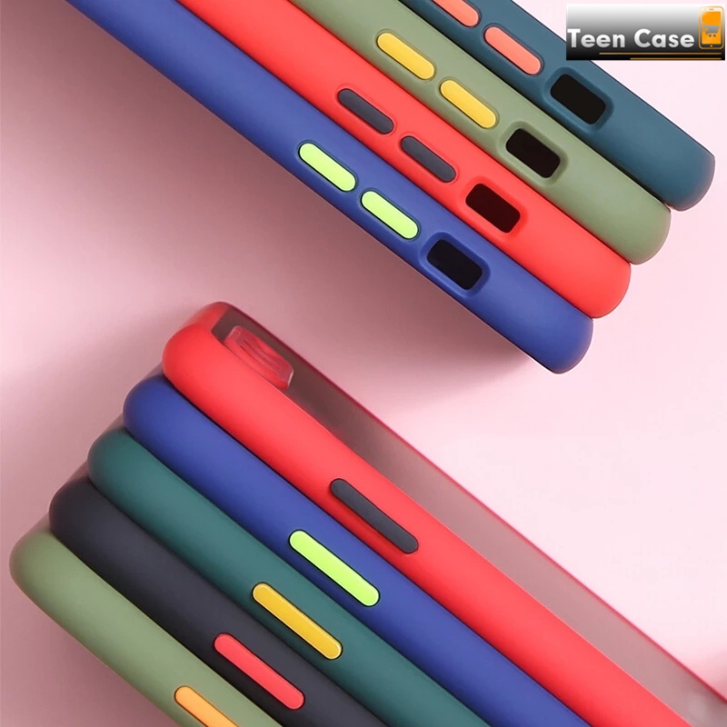 Ốp điện thoại bề mặt nhám chống sốc bảo vệ camera cho XIAOMI - TeenCase