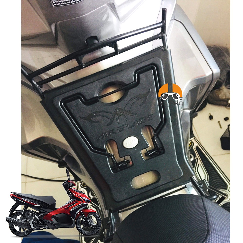 [CHÍNH HÃNG] Baga Nhựa Đen V2 Dành Cho AIR BLADE 2016 - 2020