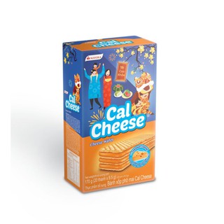 bánh xốp phô mai cal cheese hộp 20 cái × 8.5g