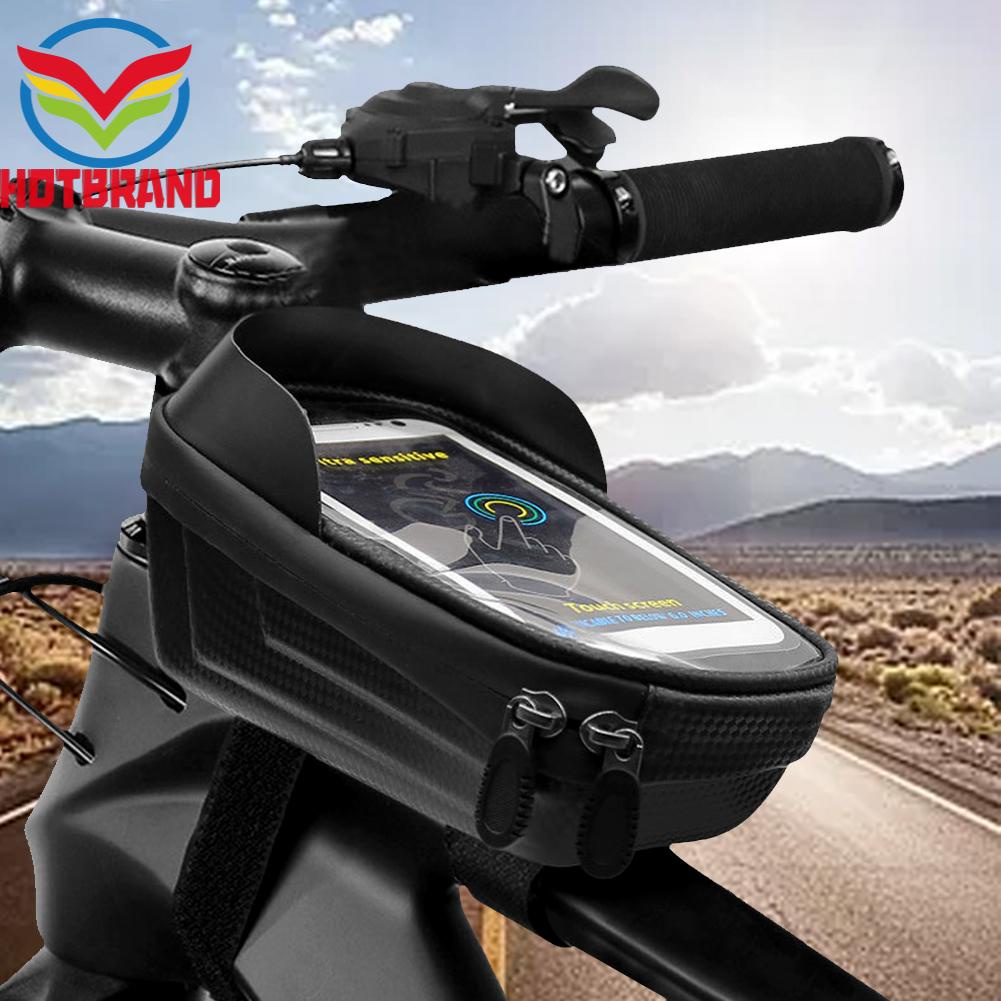Túi Treo Sườn Xe Đạp Đựng Điện Thoại Cảm Ứng Vỏ Cứng