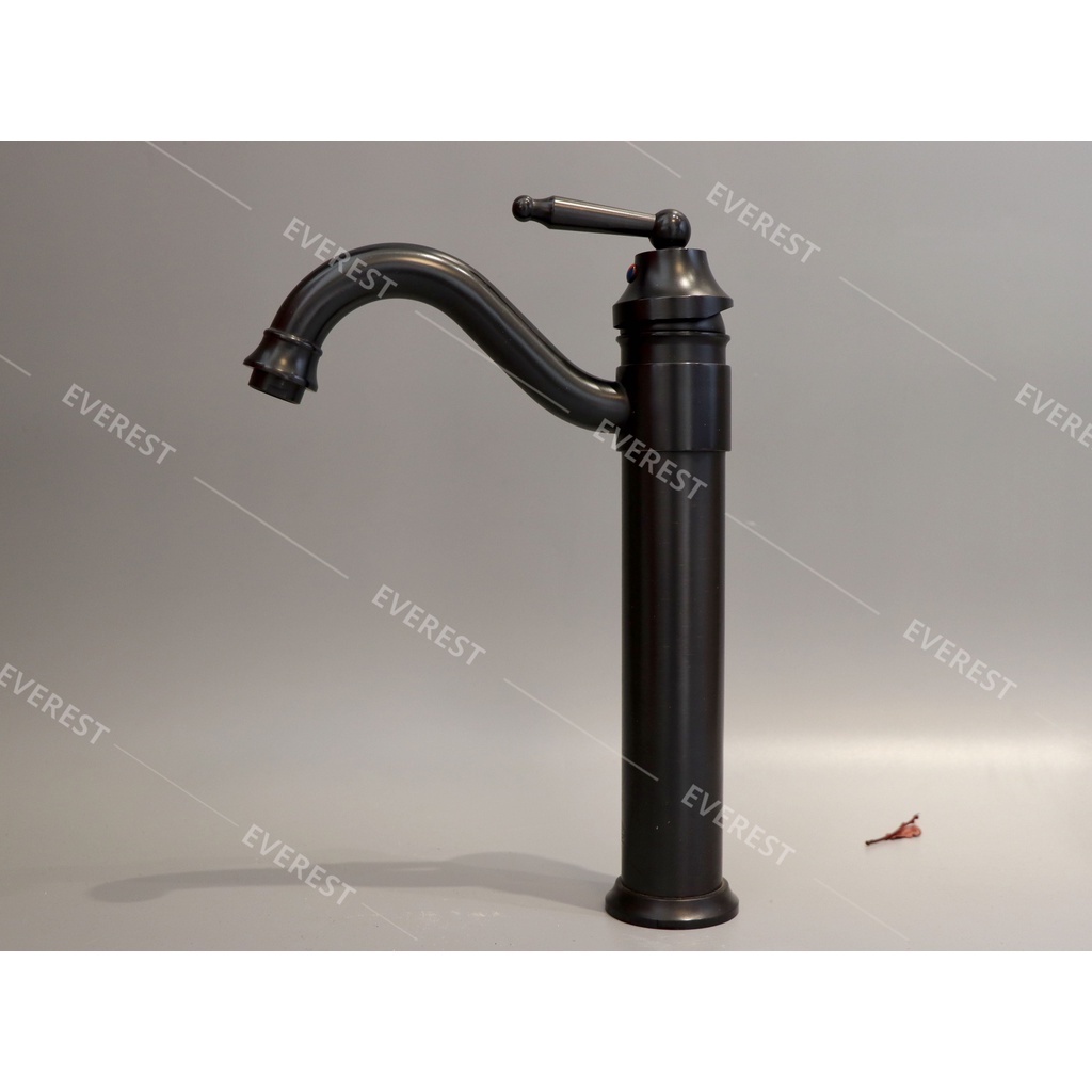 Vòi lavabo đồng đen EV-VĐ30
