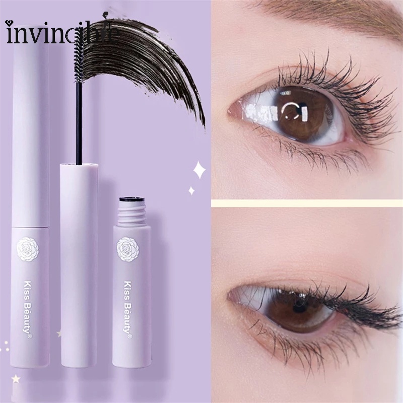 Mascara Sợi Tơ 3D Chống Thấm Nước Không Nhòe Chuốt Dài Dày Và Cong Mi