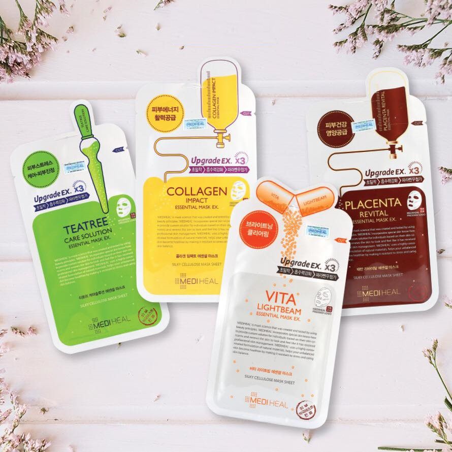 [CHÍNH HÃNG] Combo 10 Mặt Nạ Dưỡng Da Mediheal Essential Mask 25ml x10 Miếng - Hàn Quốc