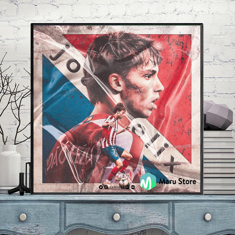 Tranh Canvas Treo Tường Felix, Trang Trí Phòng Net, Phòng Gaming, Quán Cafe