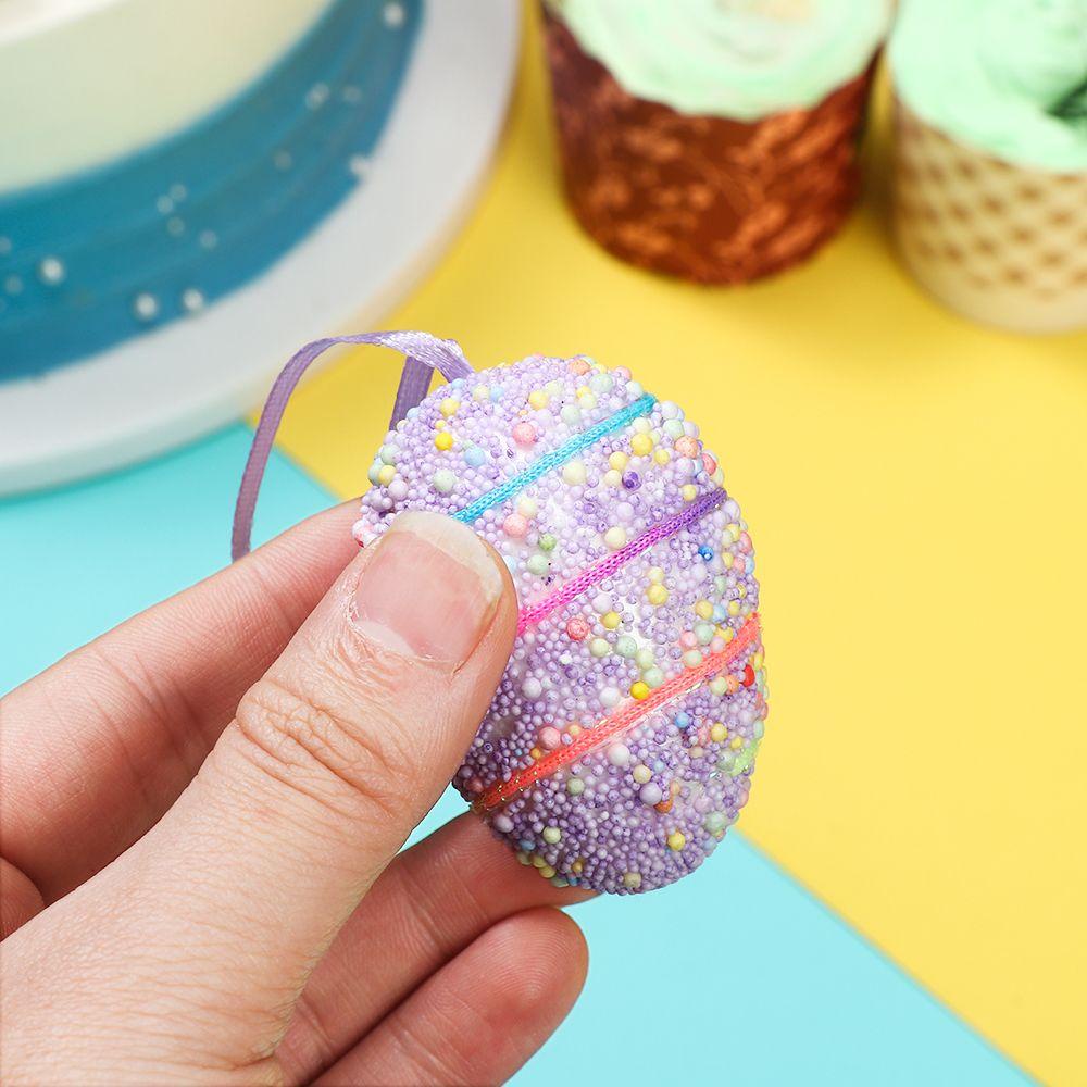 YNATURAL Mút Xốp Kẻ Sọc Treo Trang Trí Lễ Phục Sinh DIY