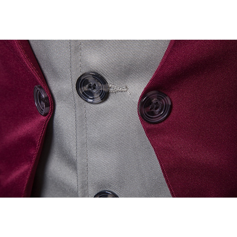Áo Gile Nam Áo Gile phối màu nổi bật dễ phối đồ chất liệu vải Polyester, phù hợp với thời tiết Hè thu mã N43 .