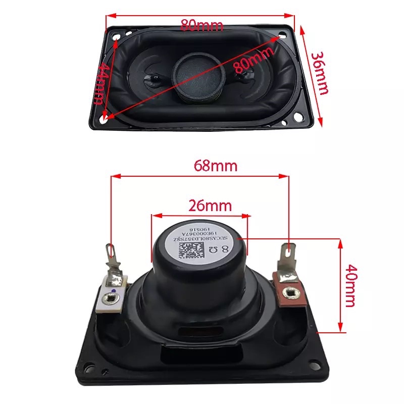 Loa toàn dải từ neodymium JBL 8omh 15w- cho âm thanh mạnh mẽ chi tiết phù hợp để thay thế&diy loa Bluetooth