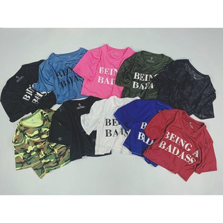 CROPTOP TẬP GYM FORM RỘNG BEING BADASS