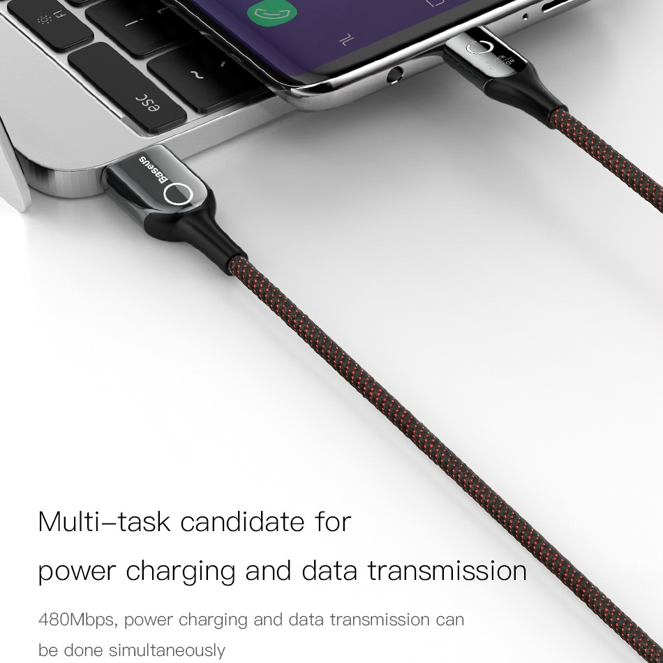 Dây cáp sạc nhanh Baseus Type C 3A 1M