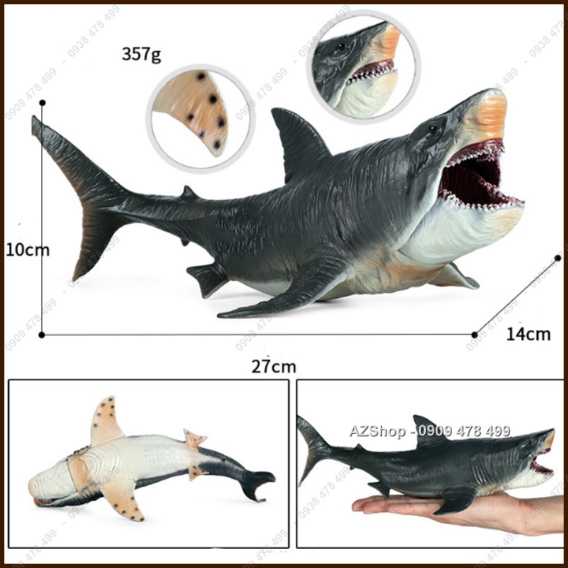 Mô Hình Cá Mập Khổng Lồ Megalodon - 7763.1