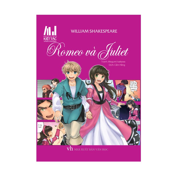 Sách thiếu nhi - Series Truyện Tranh Kiệt Tác Văn Chương - Romeo Và Juliet