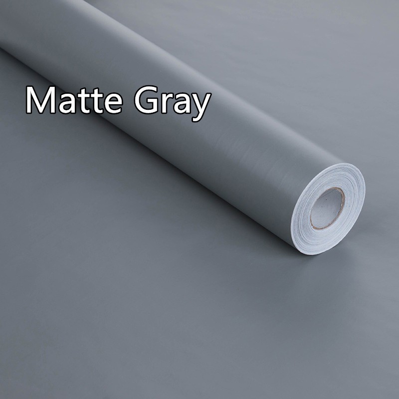 Miếng dán tường kẻ caro chống thấm nước màu đen/xám