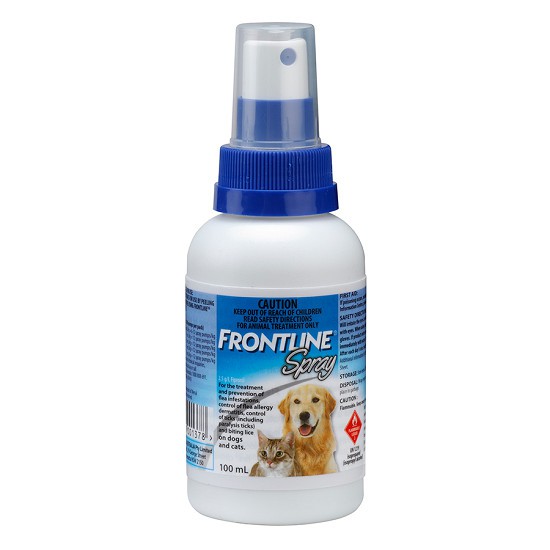 Đặt Trị Kí Sinh Trùng Trên Chó Mèo Hàng Nhập Pháp - Merial Frontline 100ml