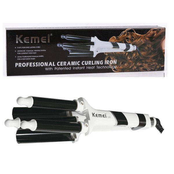 Máy Uốn Tóc Kemei KM-028