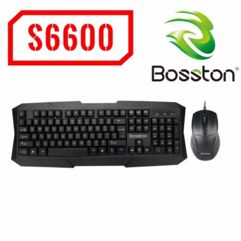 Combo phím chuột dây Bosston S6600