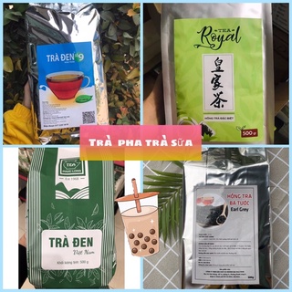 Trà đen Phúc Long pha trà sữa