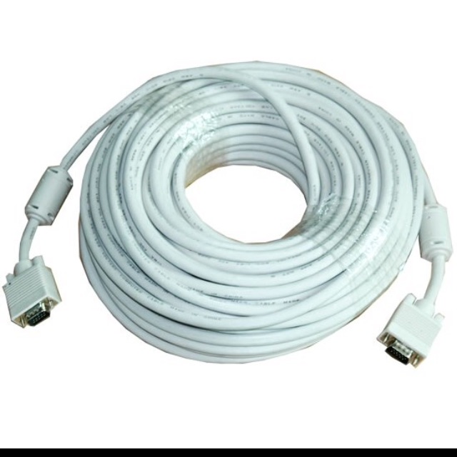 cable VGA 10m trắng