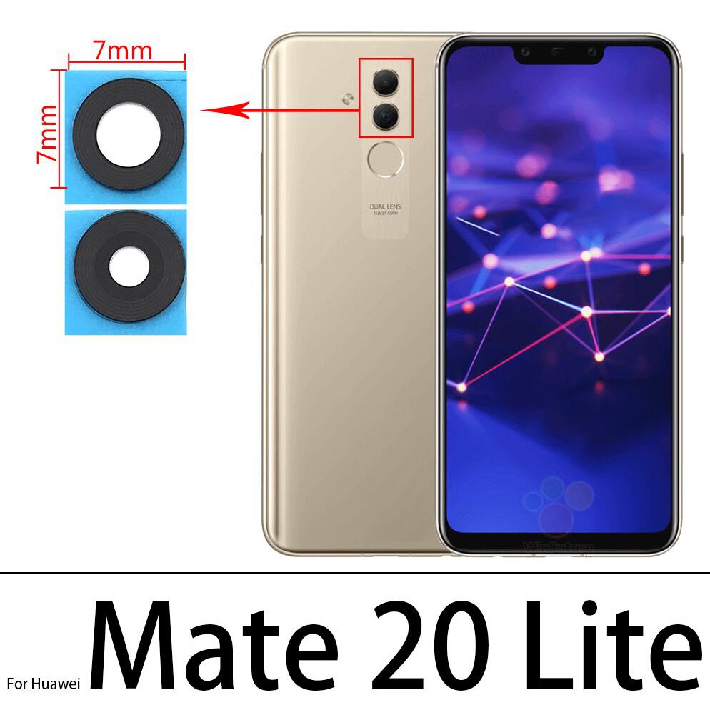 10 Ống Kính Camera Sau Thay Thế Cho Điện Thoại Huawei Mate 30 Lite Mate 20 Pro 20x