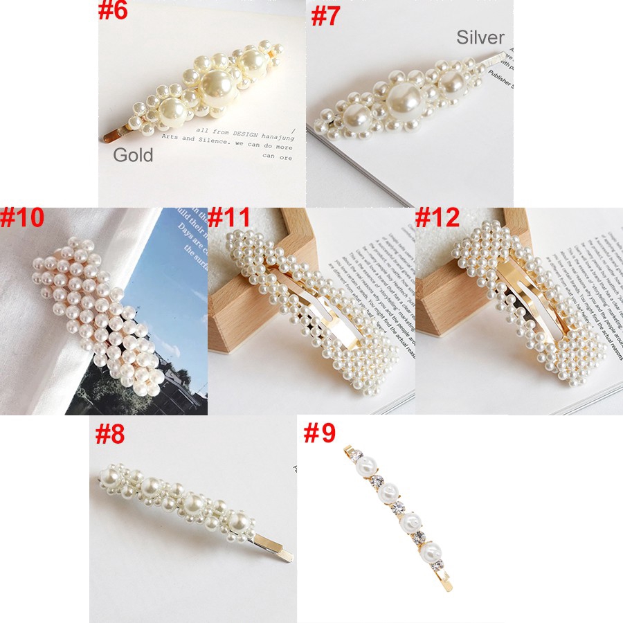 Ins Popular Korean Stylish Girls Hair Clip,Women Imitation Barrette,New Pearl Hairpin,Cute Headwear