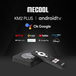 Android tv box mecool km2 plus - netflix 4k, androidtv 11 google chính chủ