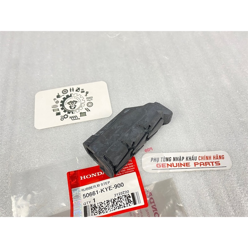 Cao su gác chân trước SONIC, WINNER, GTR chính hãng Honda Indonesia 50661KYE900 / 50661K56V00