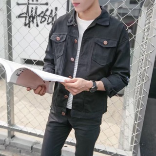 Áo Khoác Nam 082.Đen. Size M-XXL