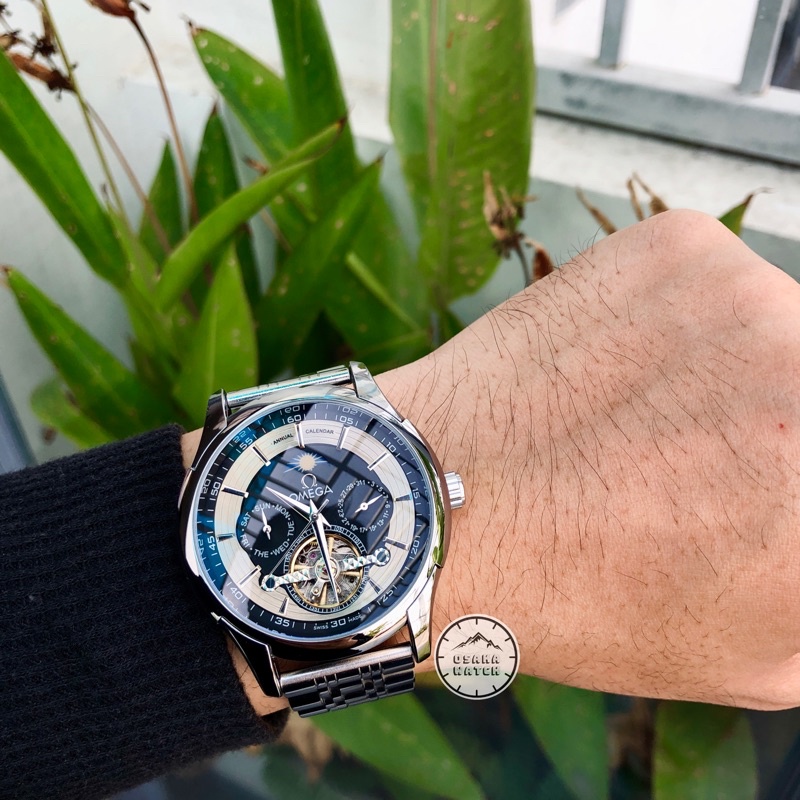 Đồng Hồ Nam OMG Size 41mm Máy Cơ Automatic Hàng Chuẩn Cao Cấp - Bảo Hành 24 Tháng | BigBuy360 - bigbuy360.vn