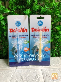 Bàn chải đánh răng silicone Dolphin